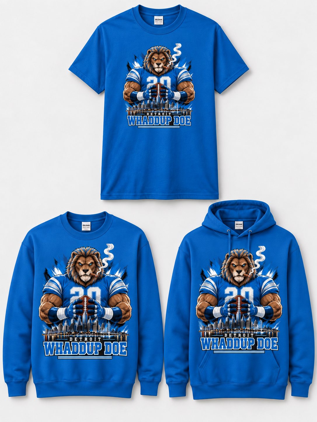 League of Smoke – Detroit "Whaddup Doe" Team Pack