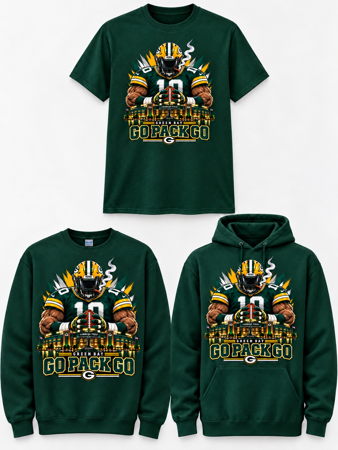 League of Smoke – Green Bay "Go Pack Go" Team Pack
