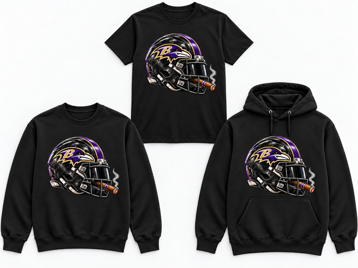 League of Smoke Helmet Series – Baltimore Ravens