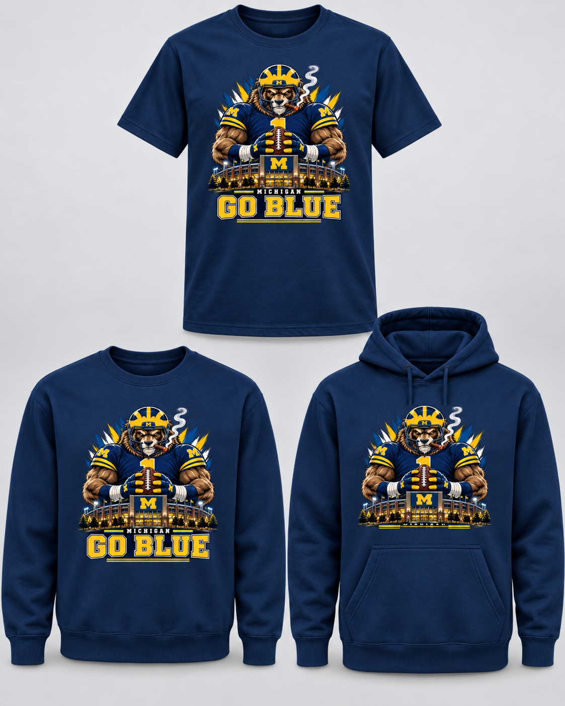 League of Smoke – Michigan "Go Blue" Team Pack