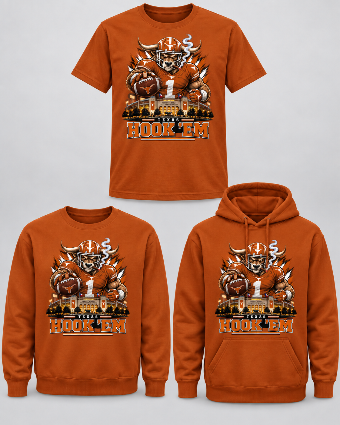 League of Smoke – Texas "Hook ’Em" Team Pack