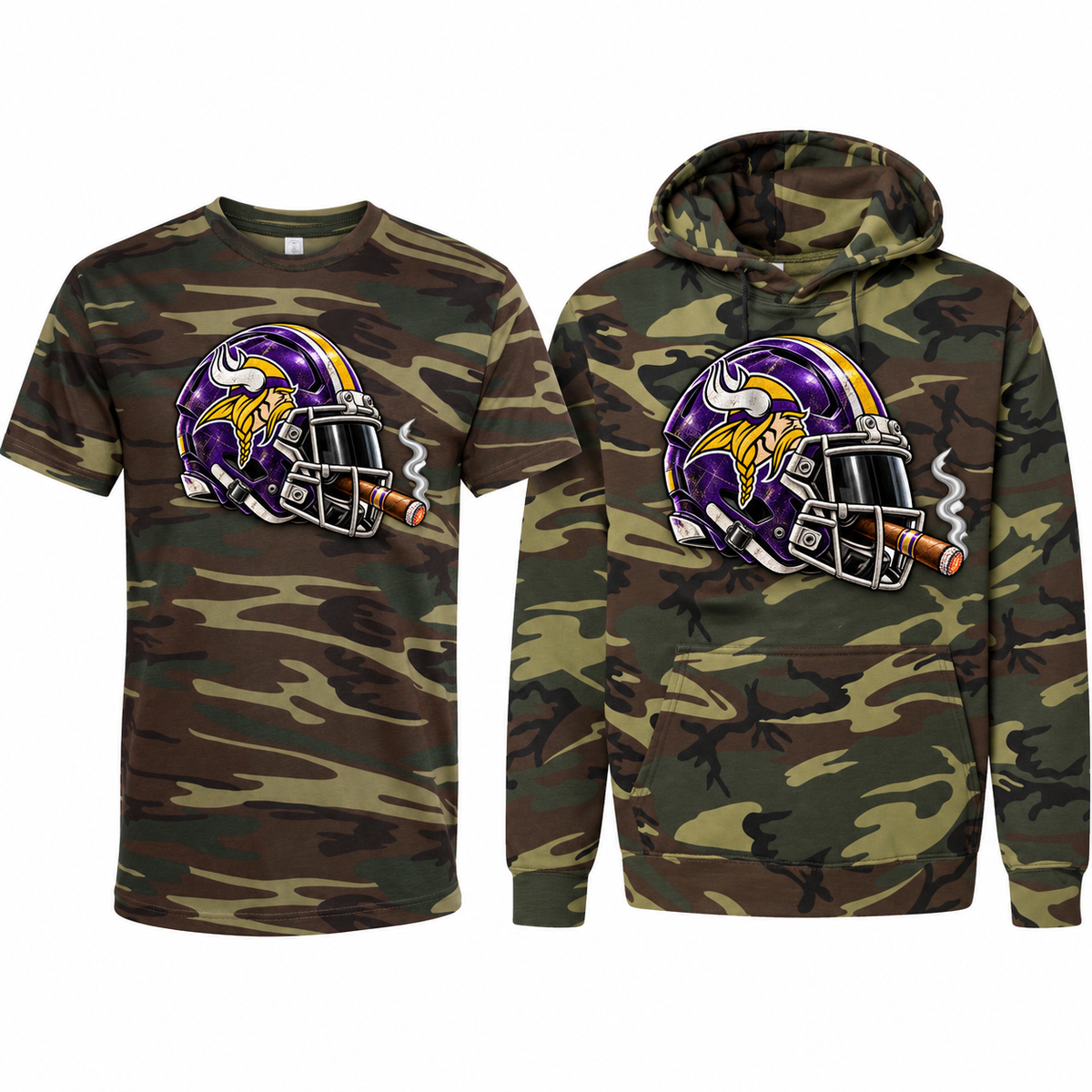 New Orleans Saints League of Smoke Camo Edition tee and hoodie