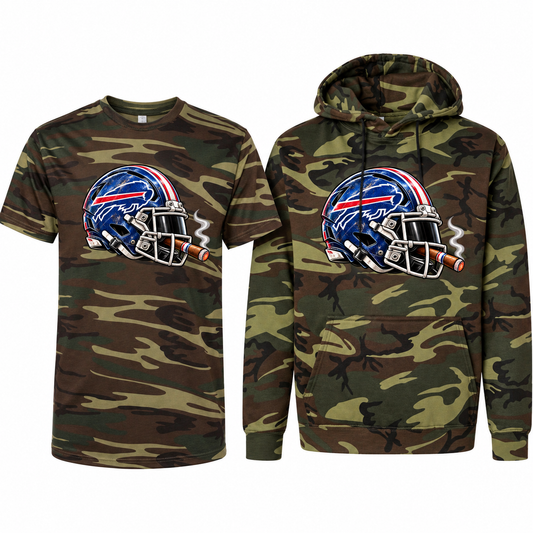 New York Jets League of Smoke Camo Edition tee and hoodie