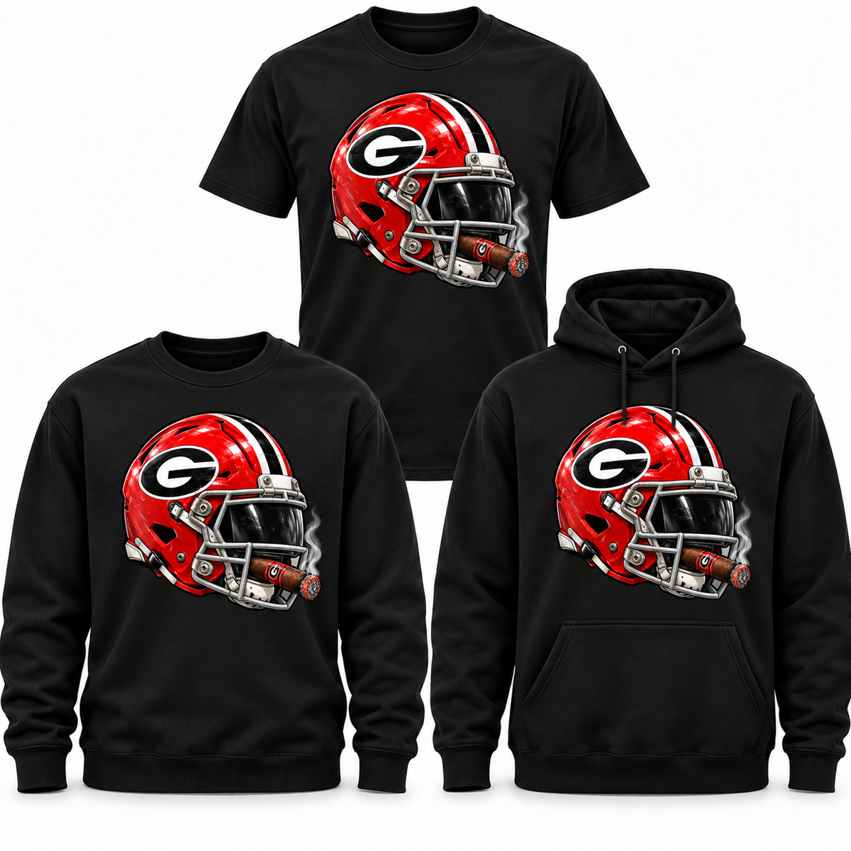 League of Smoke College Helmet Series – Georgia