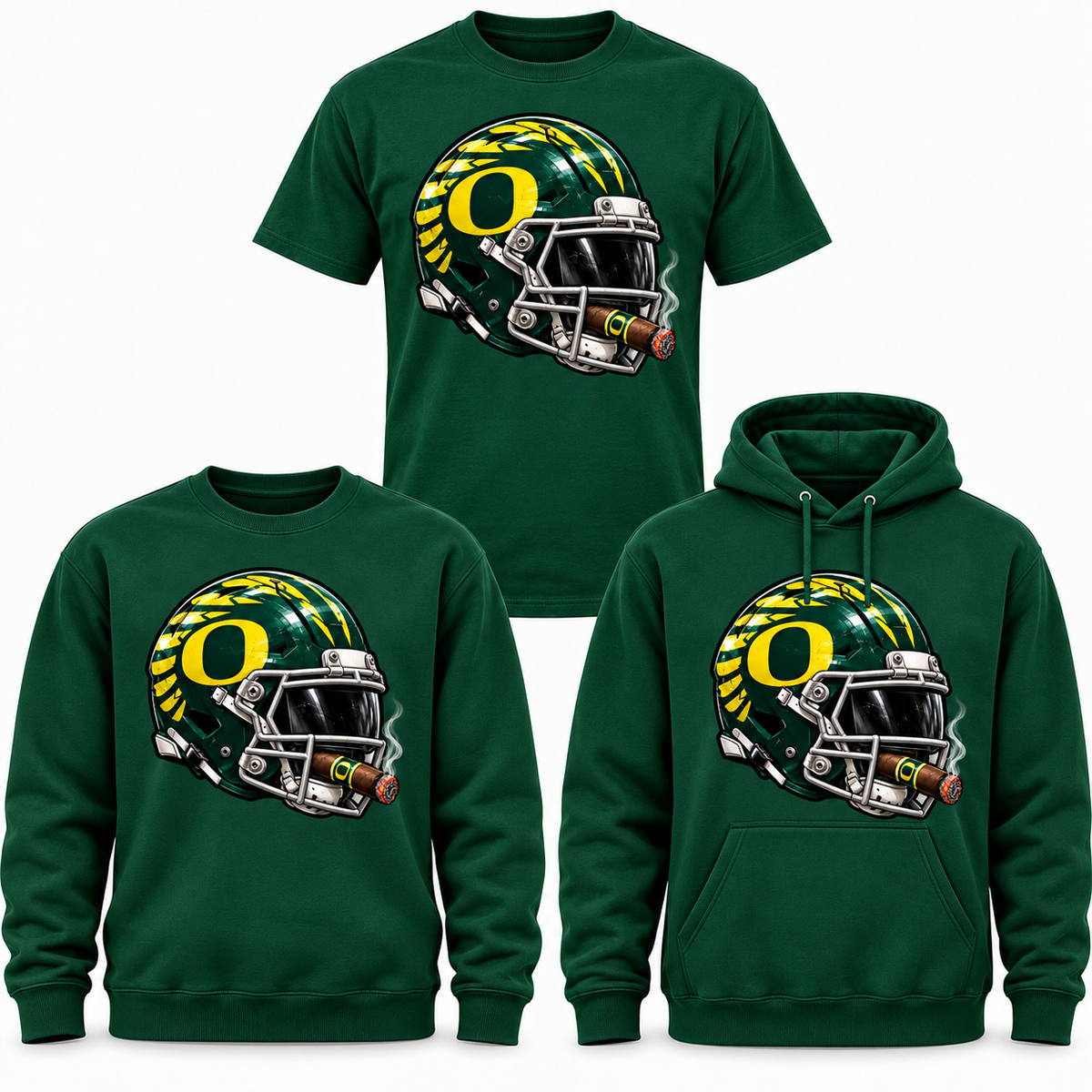 League of Smoke College Helmet Series – Oregon