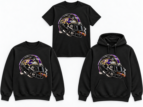 League of Smoke – Baltimore Ravens Helmet Series