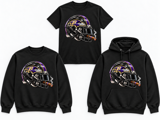 League of Smoke Helmet Series – Baltimore Ravens