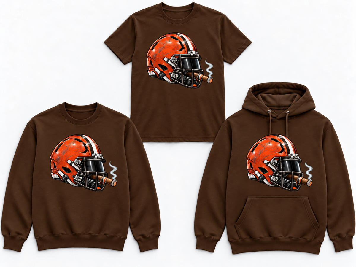 League of Smoke Helmet Series – Cleveland Browns