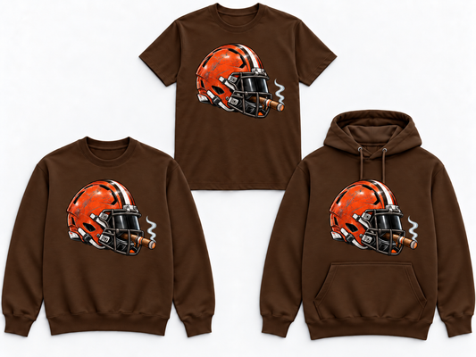 League of Smoke Helmet Series – Cleveland Browns