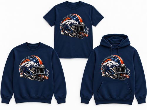 League of Smoke – Denver Broncos Helmet Series