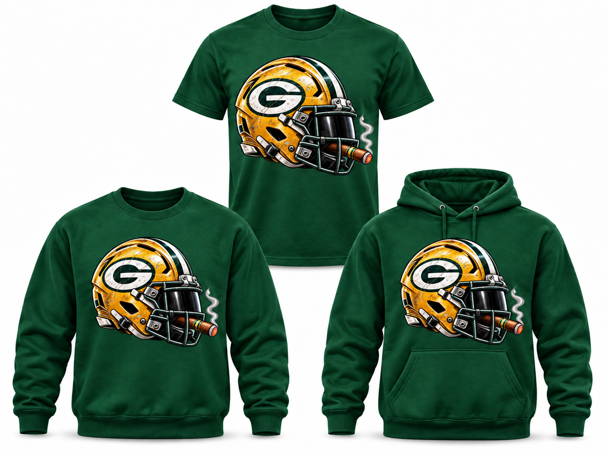 League of Smoke Helmet Series – Green Bay Packers