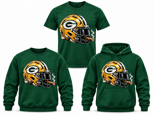 League of Smoke Helmet Series – Green Bay Packers