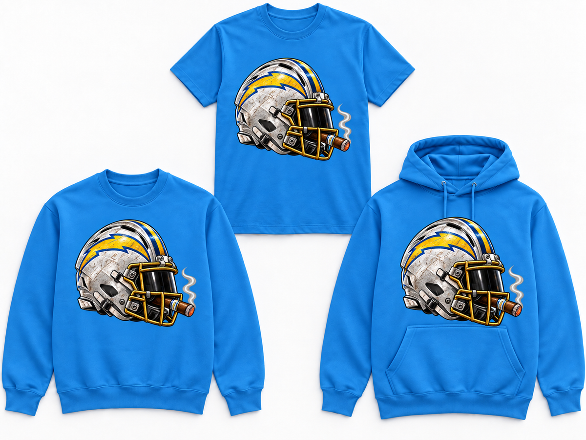 League of Smoke Helmet Series – Los Angeles Chargers