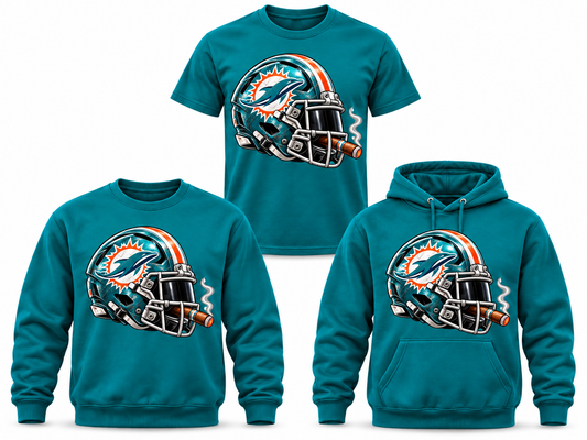 League of Smoke Helmet Series – Miami Dolphins