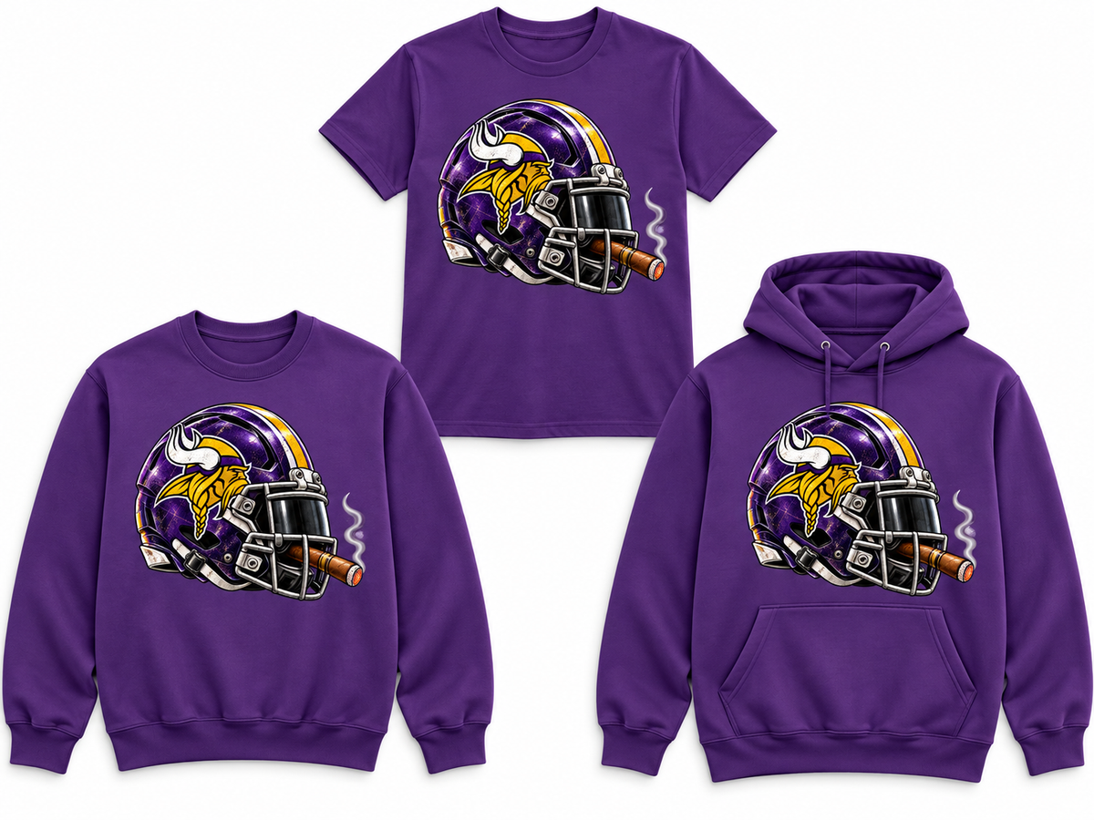 League of Smoke Helmet Series – Minnesota Vikings