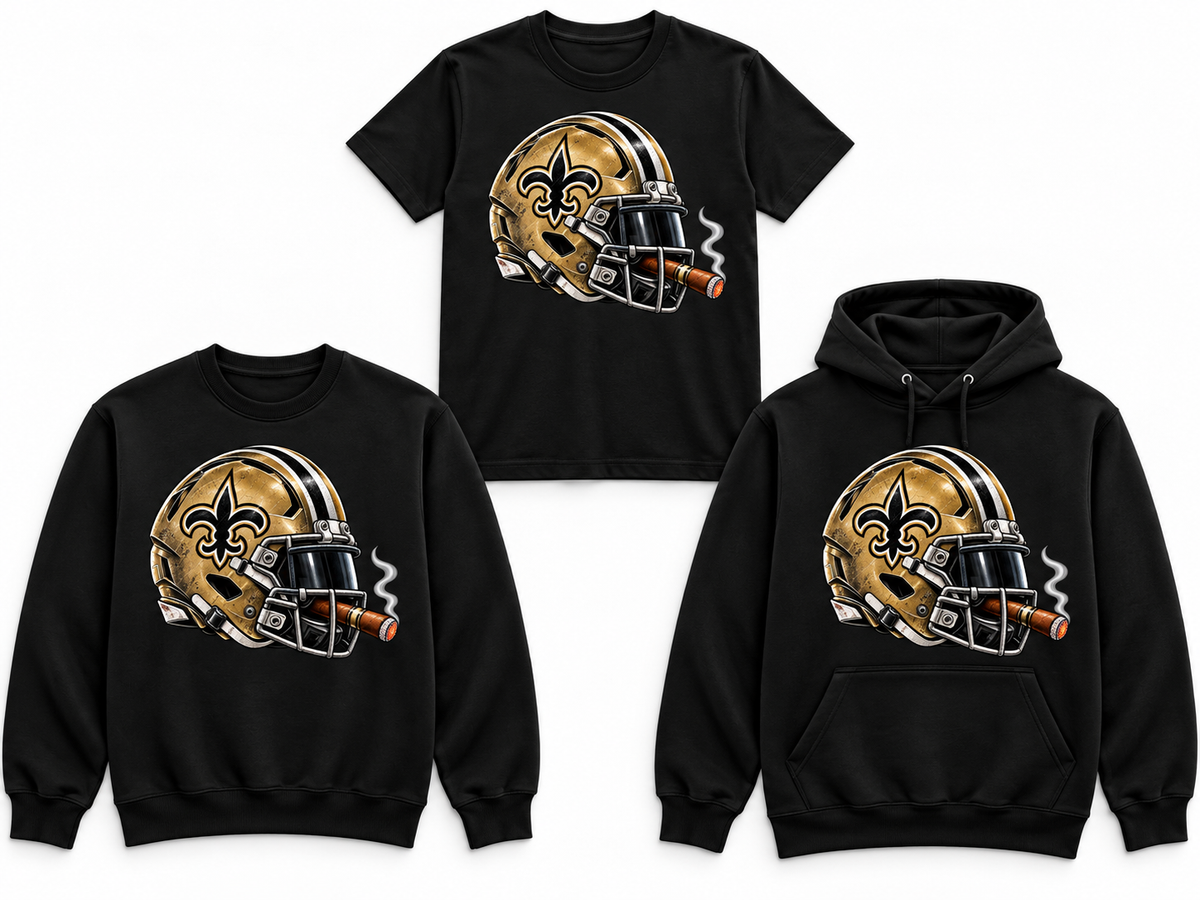 League of Smoke Helmet Series – New Orleans Saints