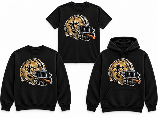 League of Smoke Helmet Series – New Orleans Saints