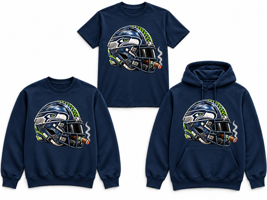 League of Smoke Helmet Series – Seattle Seahawks
