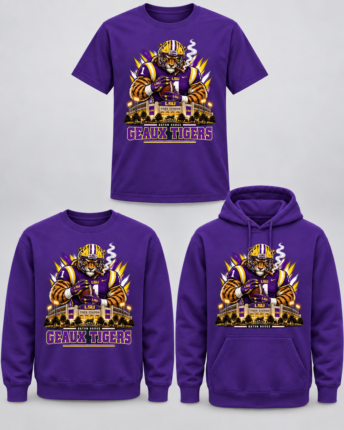 League of Smoke – LSU "Geaux Tigers" Team Pack