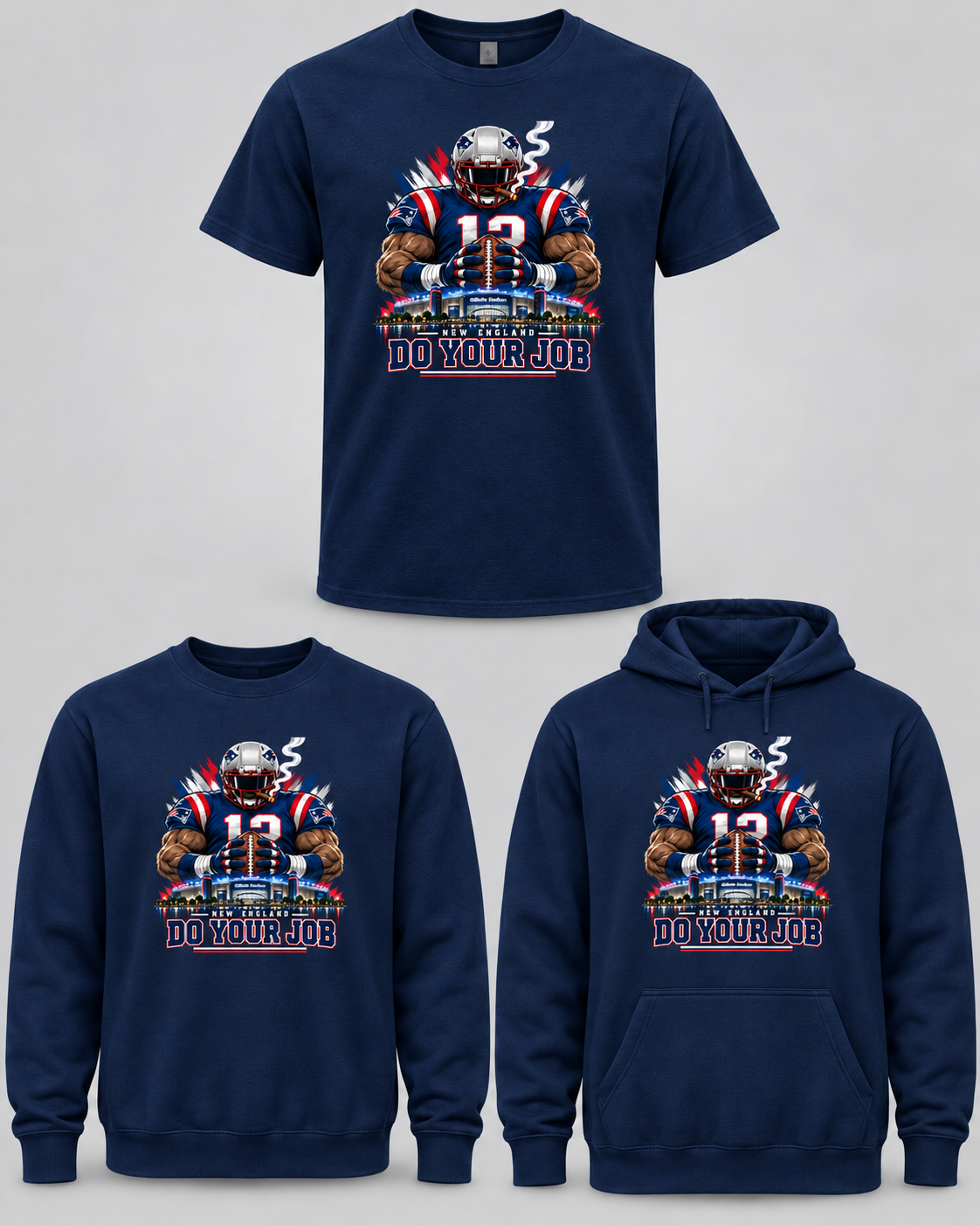 League of Smoke – New England "Do Your Job" Team Pack