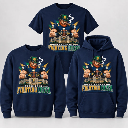 League of Smoke – Notre Dame Fighting Irish apparel set
